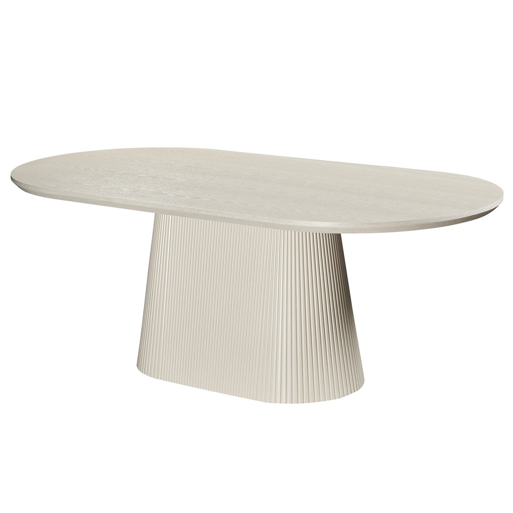 Tovas Oval Dining Table, 79" INCH