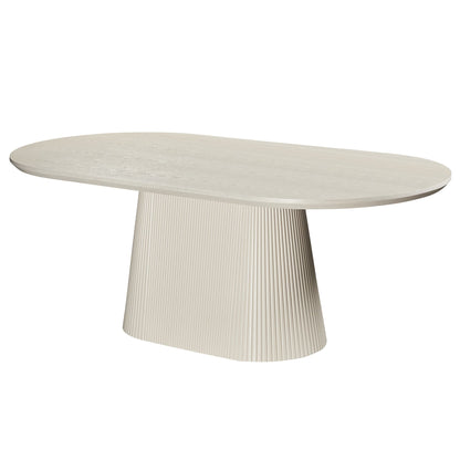 Tovas Oval Dining Table, 79" INCH