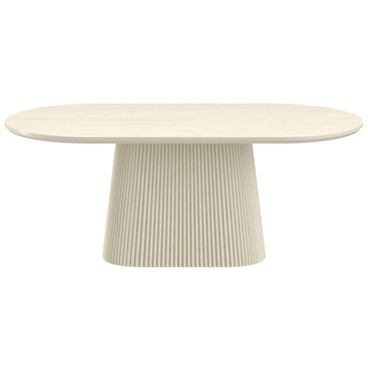 Tovas Oval Dining Table, 79" INCH