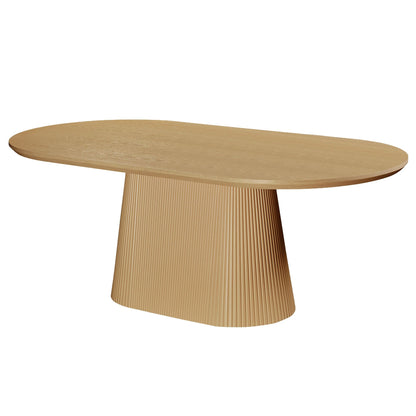 Tovas Oval Dining Table, 79" INCH