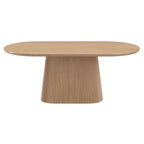 Tovas Oval Dining Table, 79" INCH