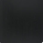Conrad Round Drop-Leaf Dining Table, 42" in Black
