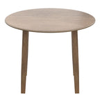 Conrad Round Drop-Leaf Dining Table, 42" in Black
