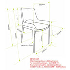 Icona Dining/Lounge Chair, Set of 6