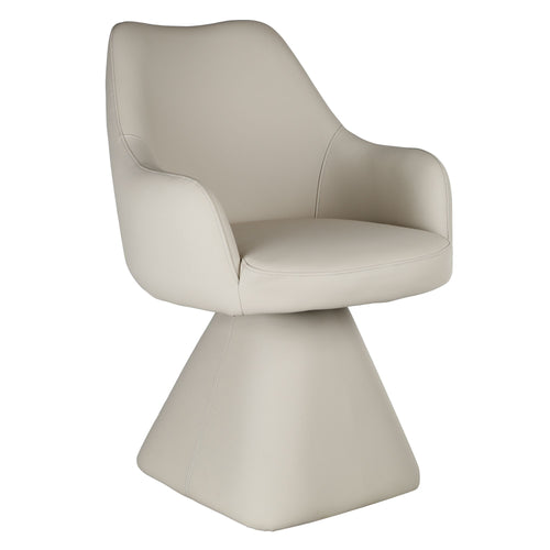 Chaise de salle à manger et d'appoint pivotante Caprese 
