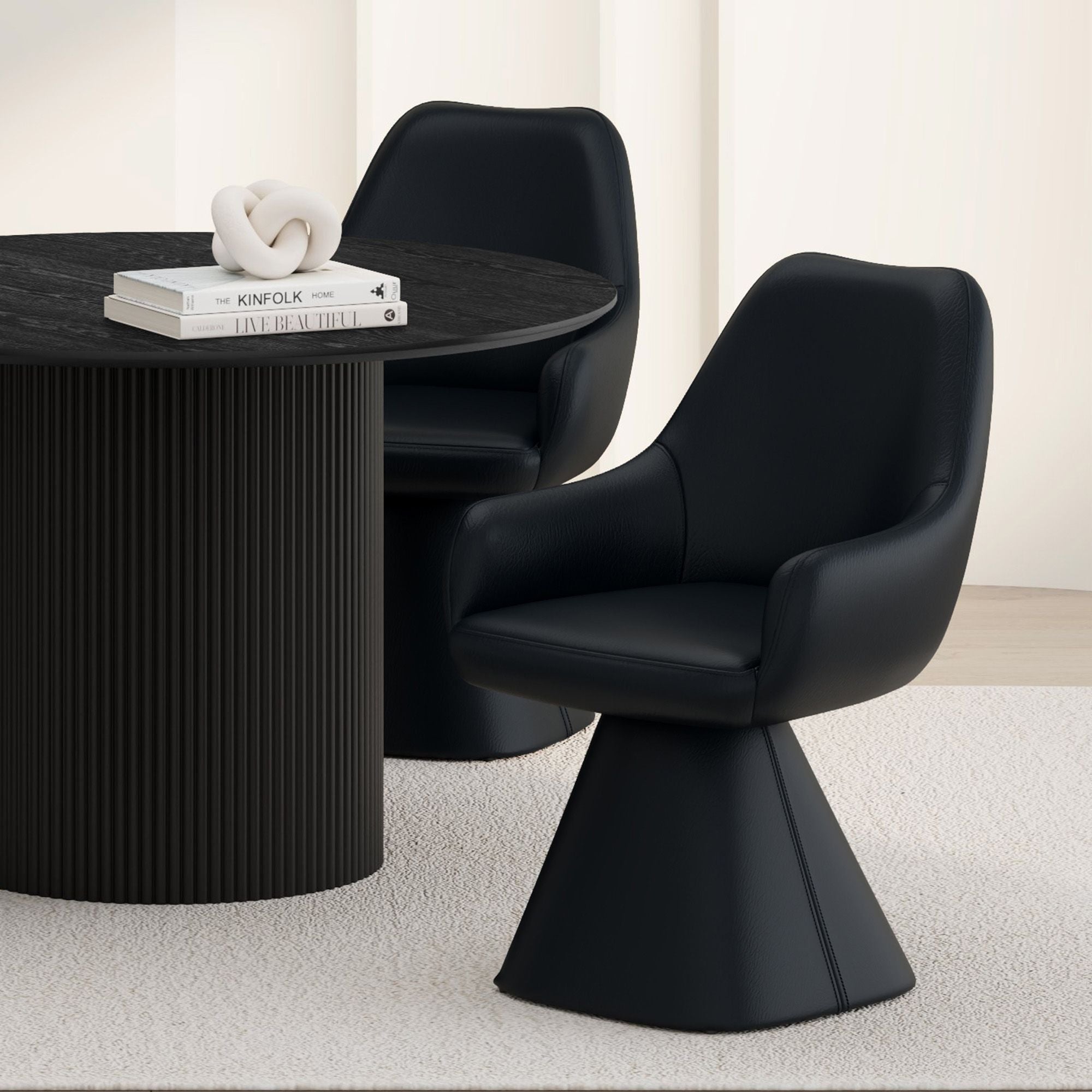 Caprese Swivel Dining and Accent Chair