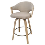 Freya 26" Counter Stool with Swivel, Set of 2