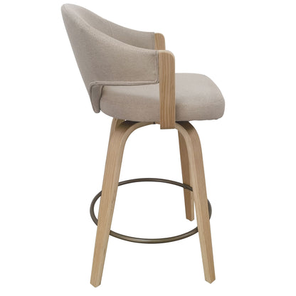 Freya 26" Counter Stool with Swivel, Set of 2