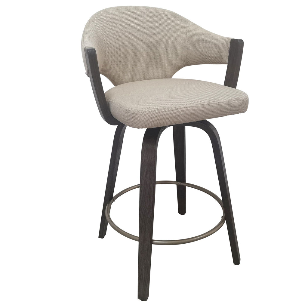 Freya 26" Counter Stool with Swivel, Set of 2