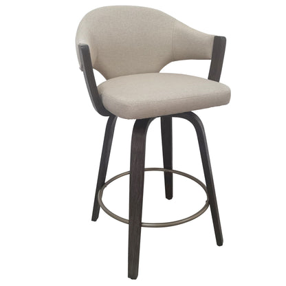Freya 26" Counter Stool with Swivel, Set of 2