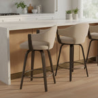 Freya 26" Counter Stool with Swivel, Set of 2