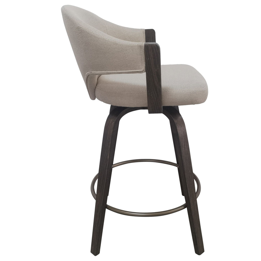 Freya 26" Counter Stool with Swivel, Set of 2