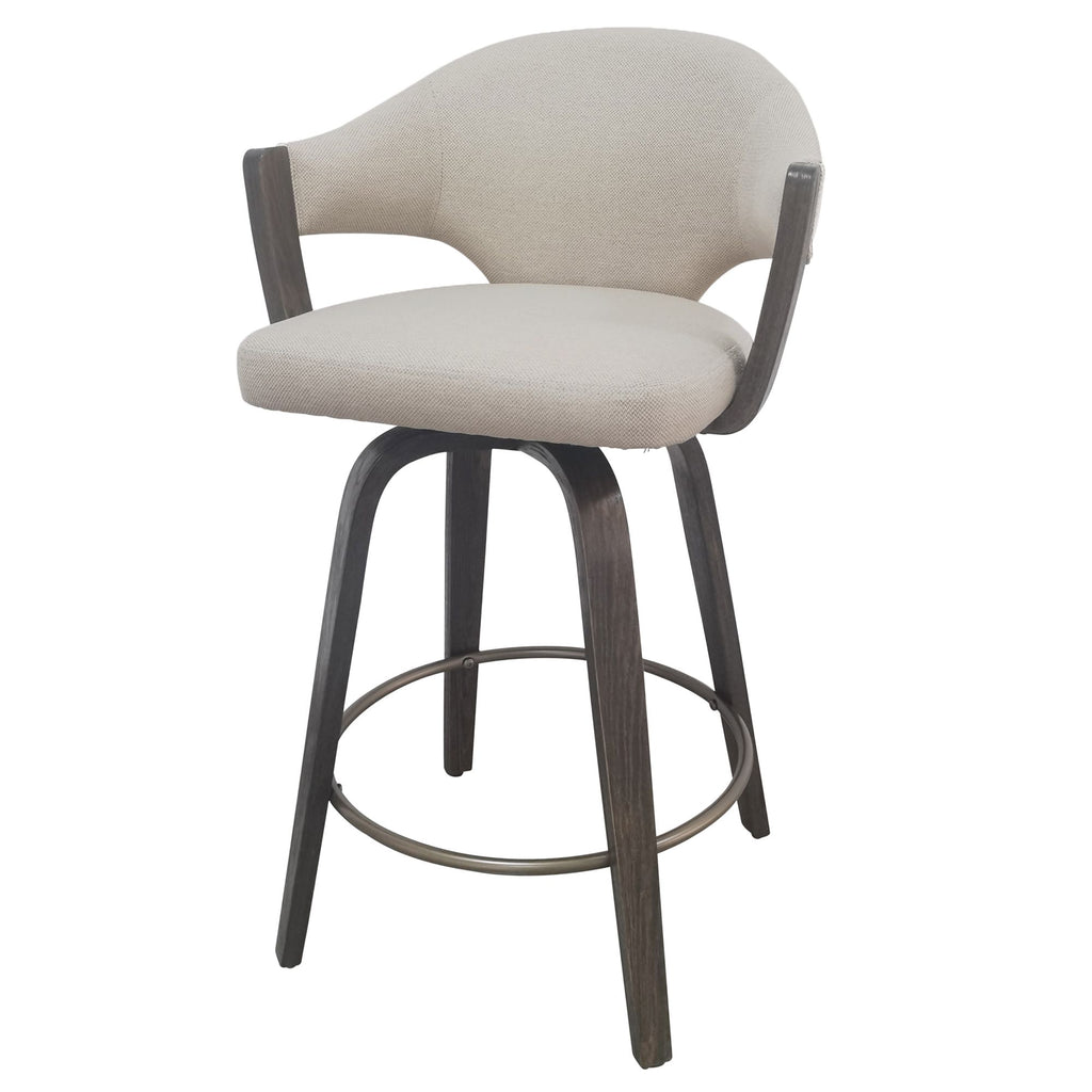 Freya 26" Counter Stool with Swivel, Set of 2