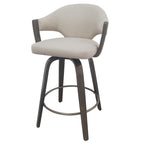 Freya 26" Counter Stool with Swivel, Set of 2
