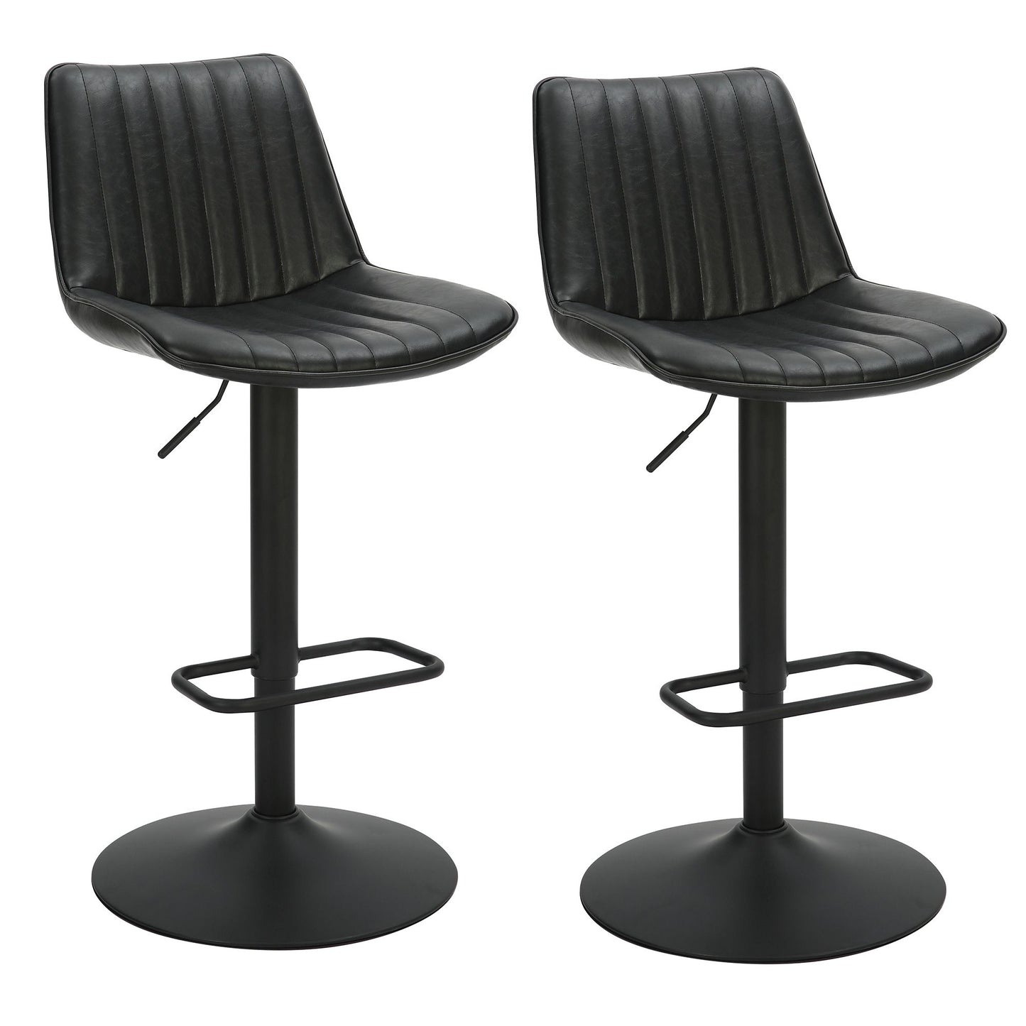 Kosi Adjustable Air-Lift Stool, set of 2