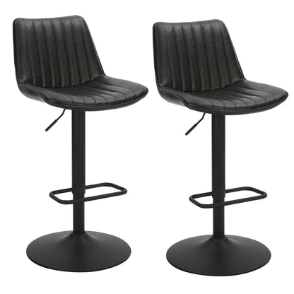 Kosi Adjustable Air-Lift Stool, set of 2