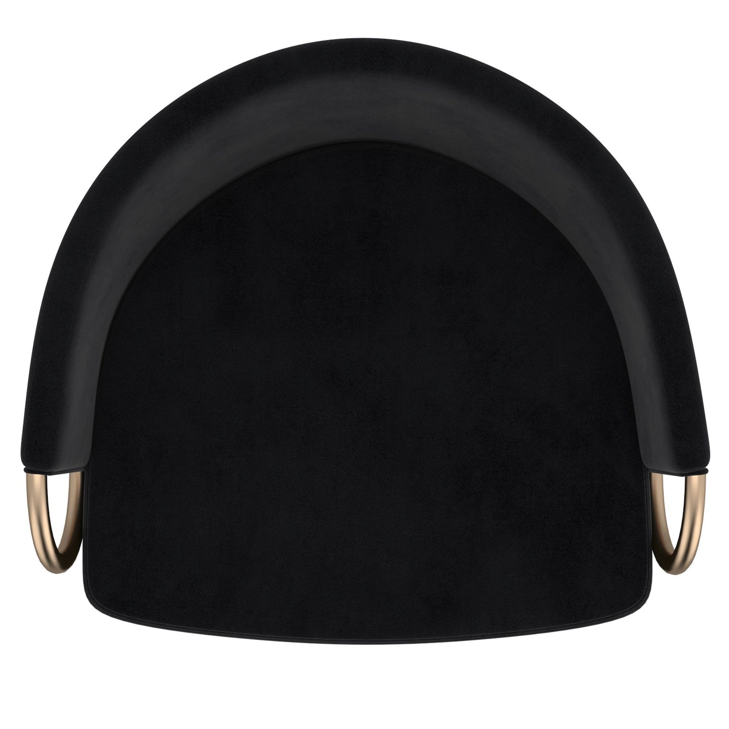 Tabouret de bar Lavo 26 po, lot de 2 en gris, noir et or