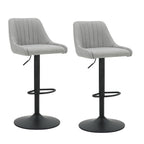 Tabouret pivotant à hauteur réglable Kron, lot de 2