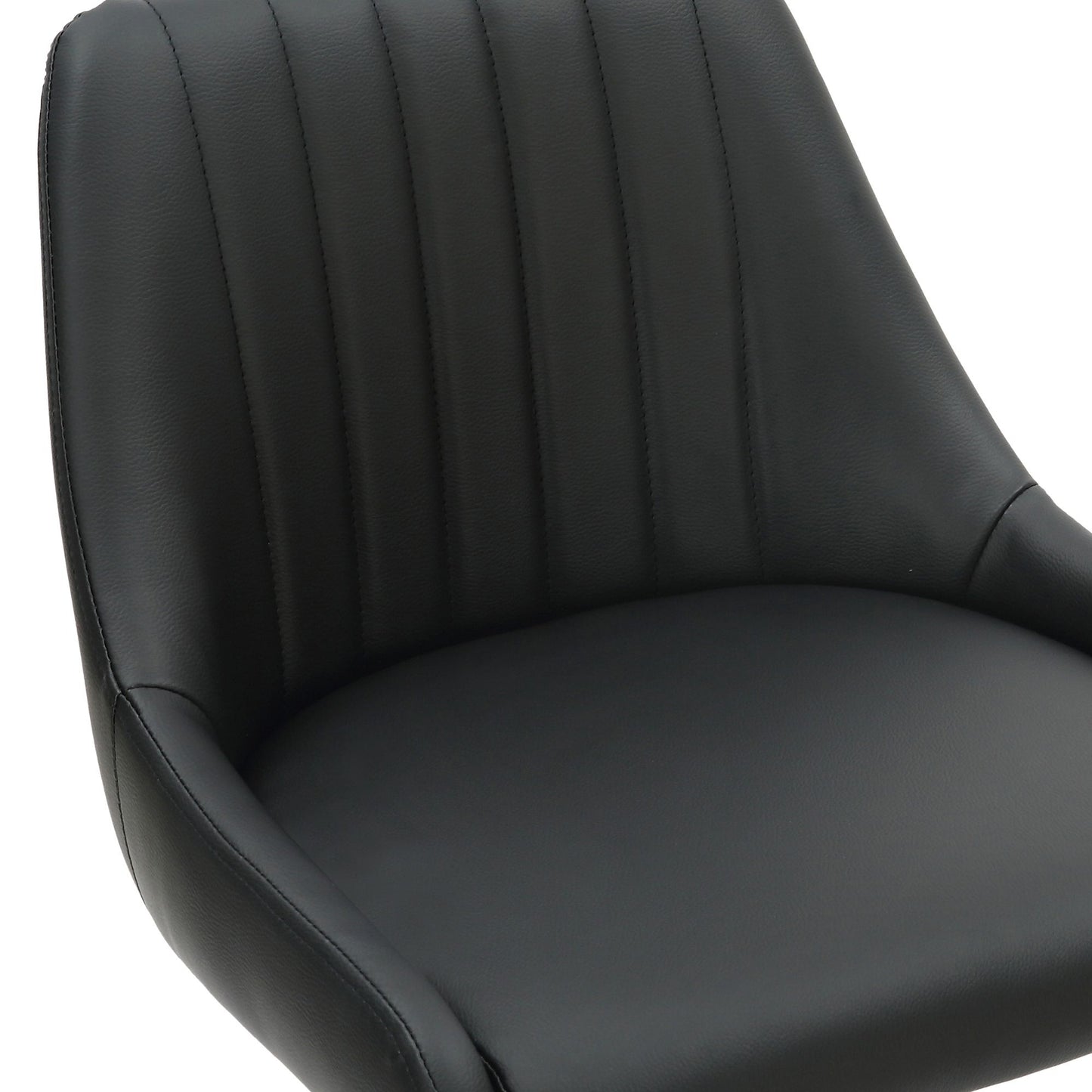 Kron Adjustable Height Air-Lift Swivel Stool, set of 2