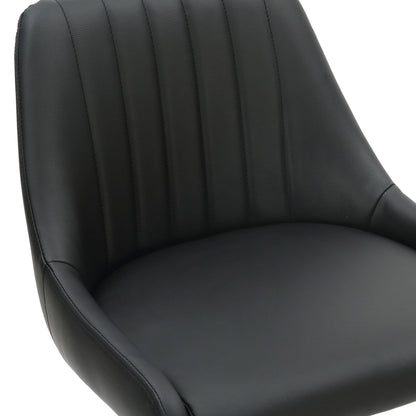 Kron Adjustable Height Air-Lift Swivel Stool, set of 2