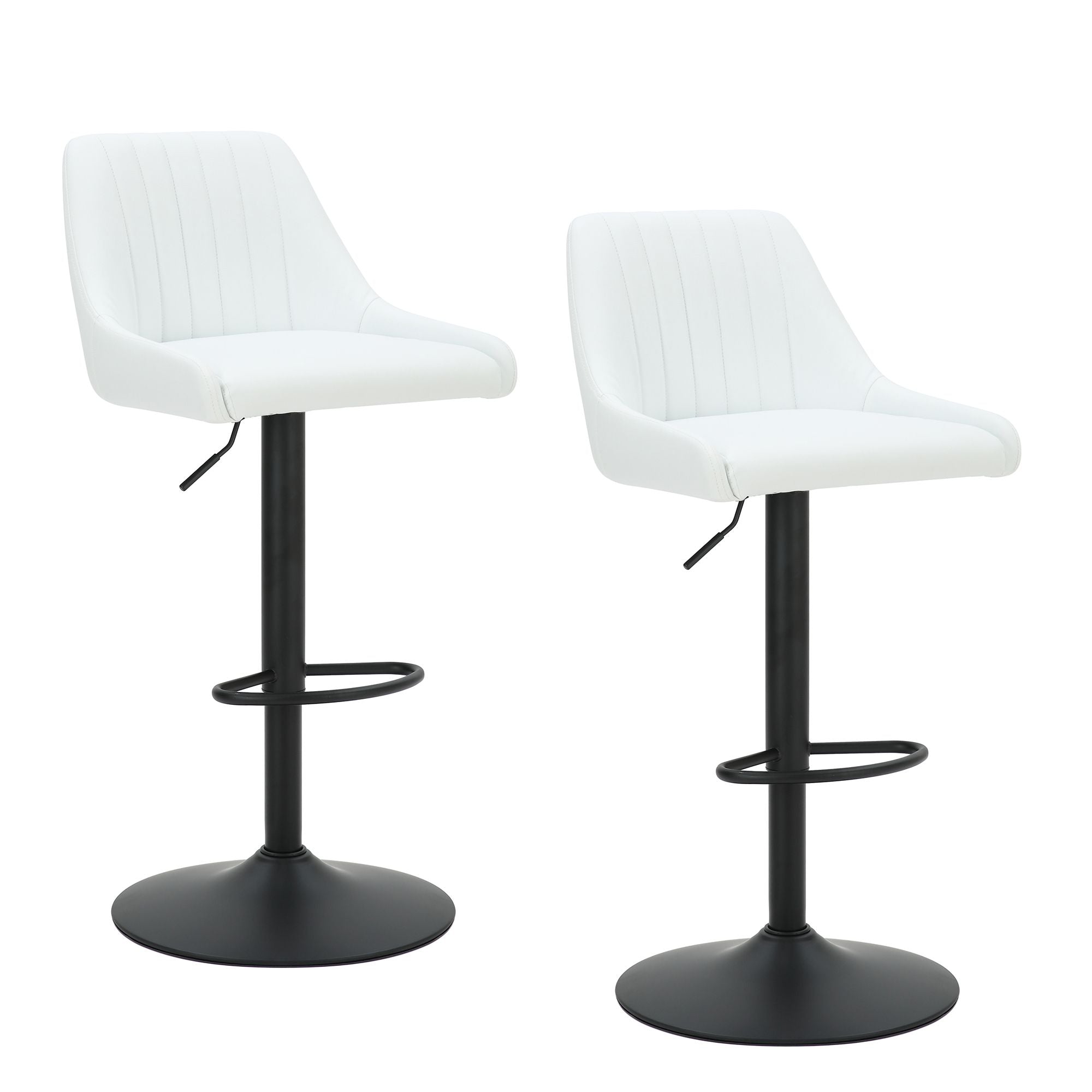 Tabouret pivotant à hauteur réglable Kron, lot de 2
