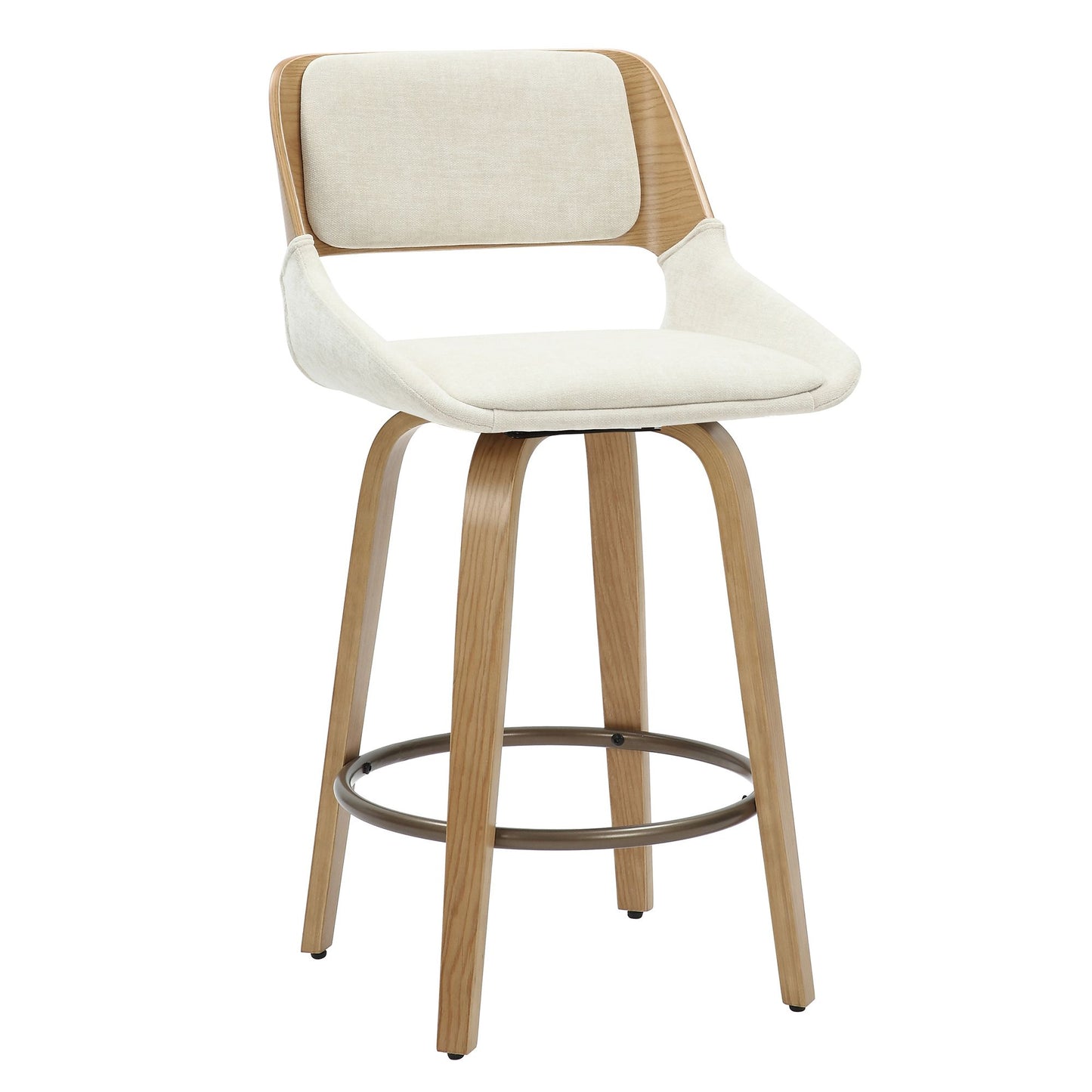 Hudson 26" Counter Stool with Swivel Set of 1