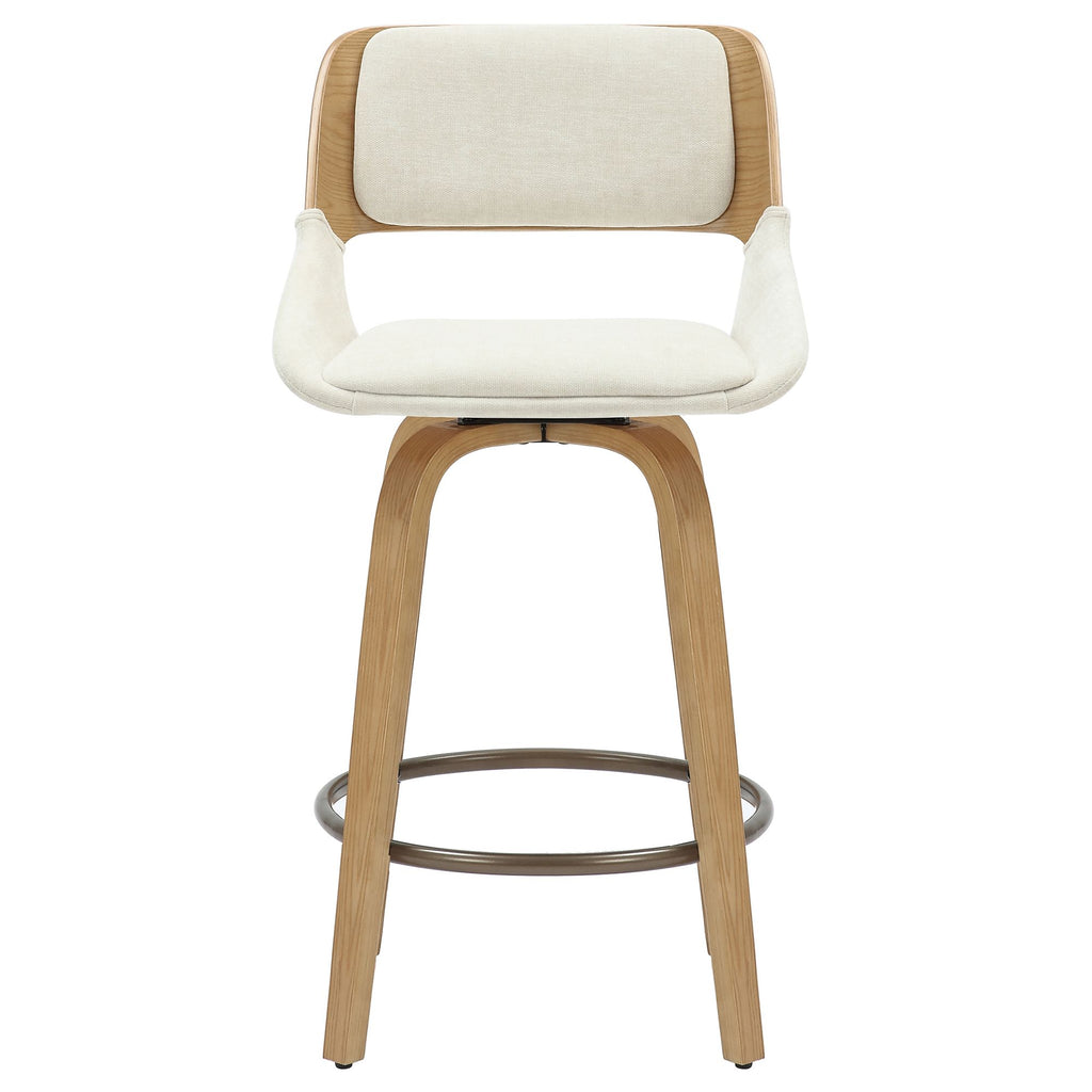 Hudson 26" Counter Stool with Swivel Set of 1