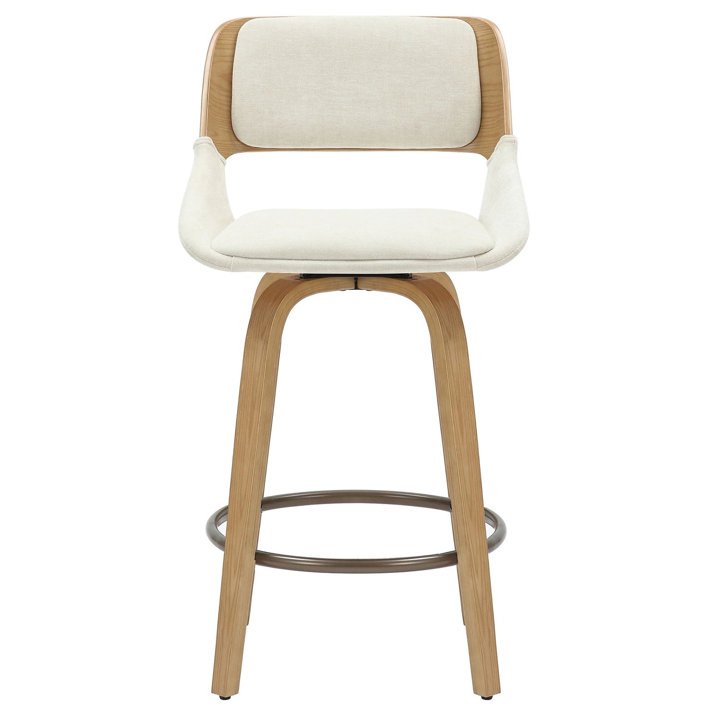 Hudson 26" Counter Stool with Swivel Set of 1