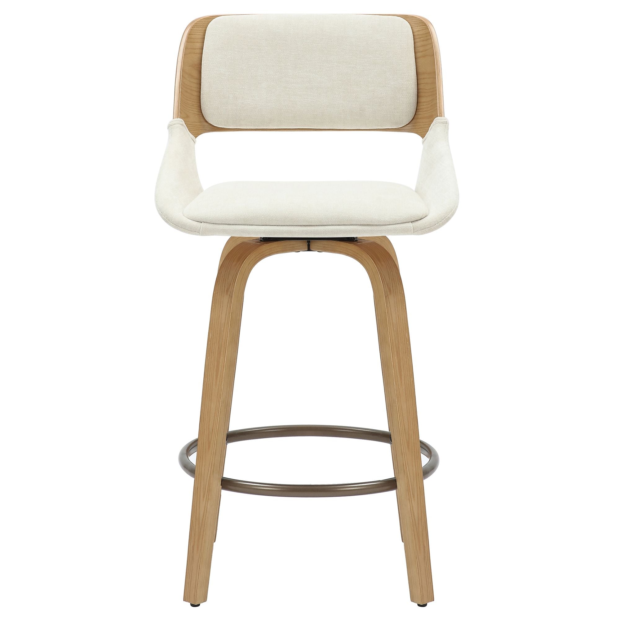 Hudson 26" Counter Stool with Swivel Set of 1