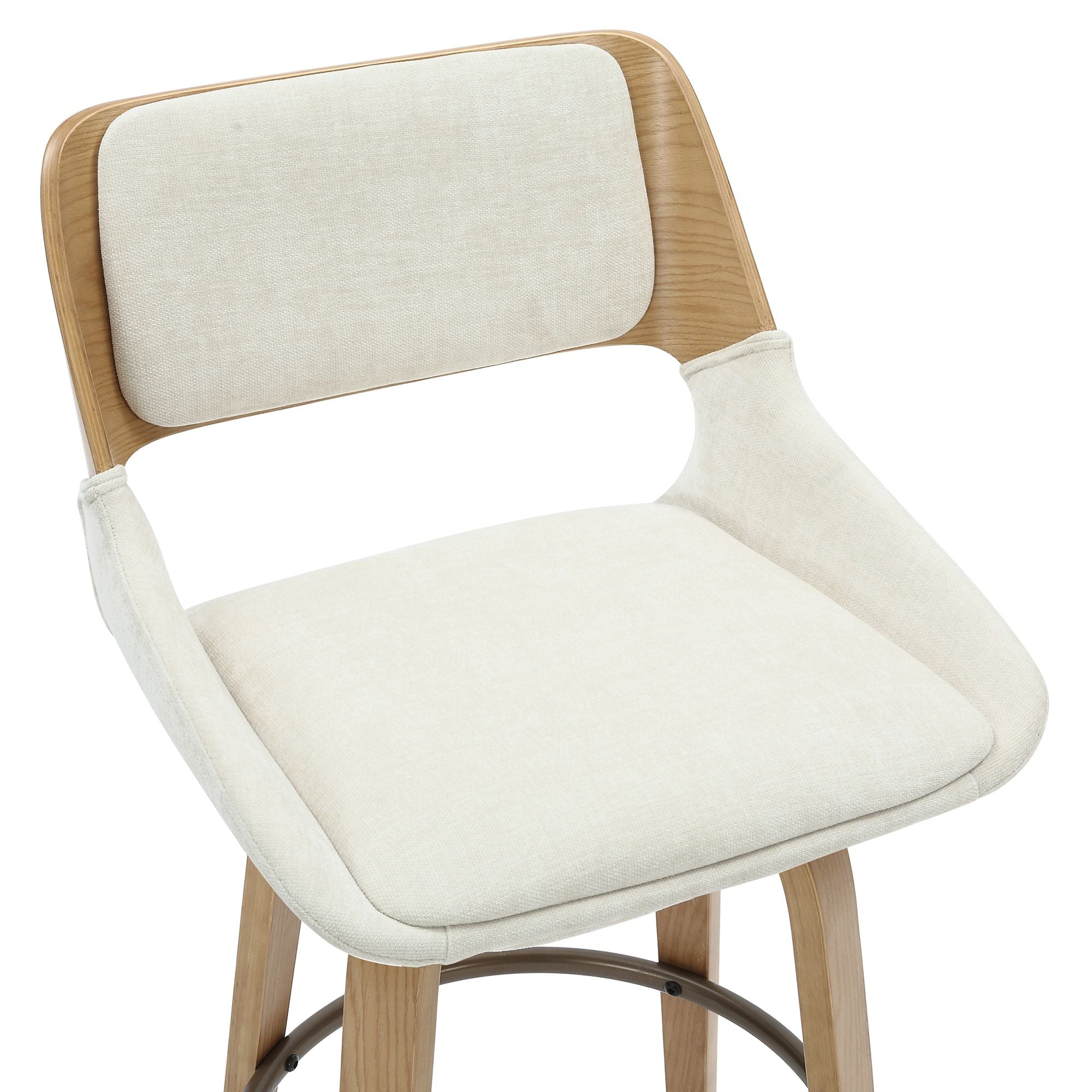 Hudson 26" Counter Stool with Swivel Set of 1