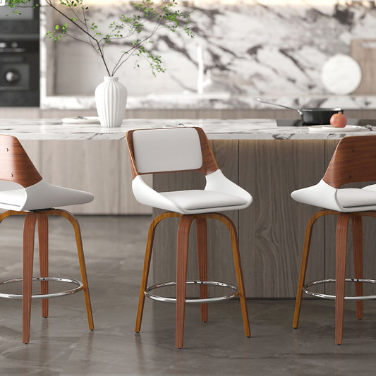 Hudson 26" Counter Stool with Swivel Set of 1