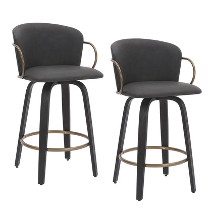 Lawson 26" Counter Stool with Swivel, Set of 2