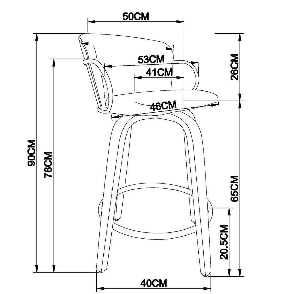 Lawson 26" Counter Stool with Swivel, Set of 2