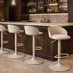 Mabel Adjustable Air-Lift Stool, Set of 2