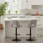Tabouret à suspension pneumatique réglable Adler, lot de 2 