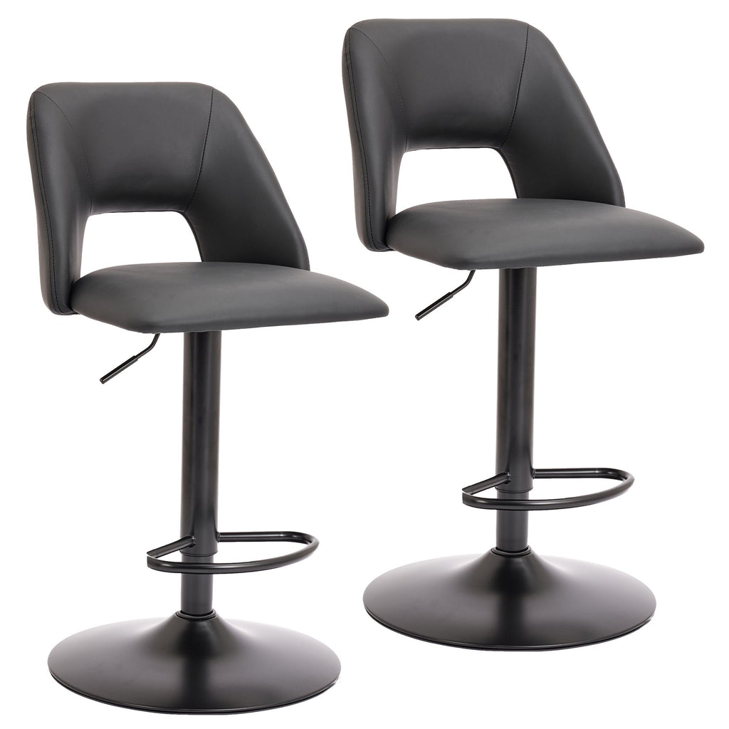Tabouret à suspension pneumatique réglable Adler, lot de 2 
