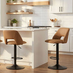Tabouret à suspension pneumatique réglable Adler, lot de 2 