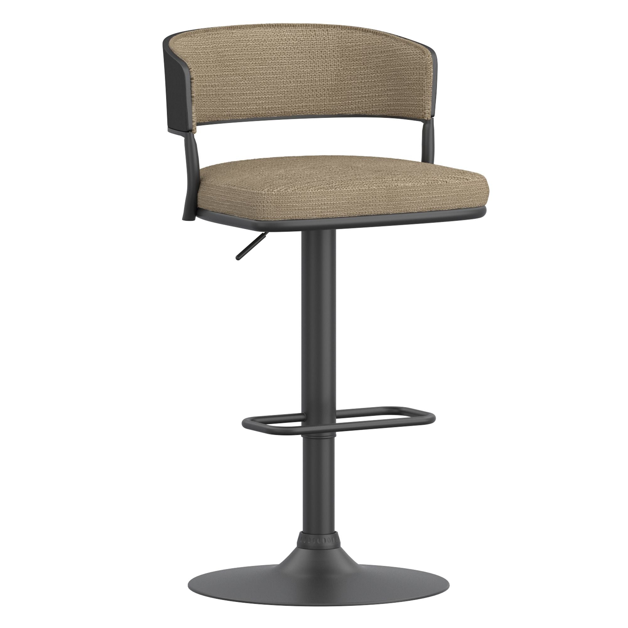 Tabouret à suspension pneumatique réglable Kazan, lot de 2