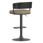 Tabouret à suspension pneumatique réglable Kazan, lot de 2