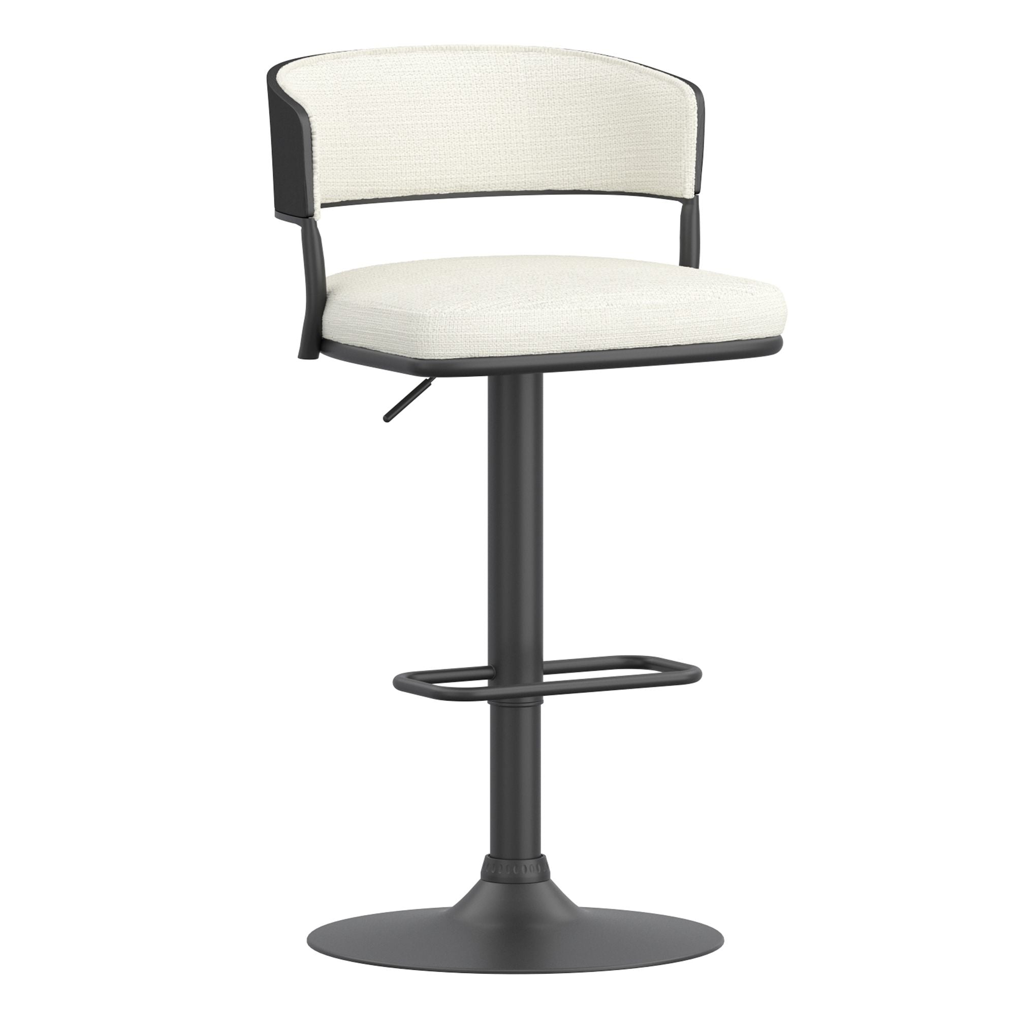 Tabouret à suspension pneumatique réglable Kazan, lot de 2