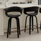 Tabouret de bar Holt 26 po pivotant, ensemble de 2