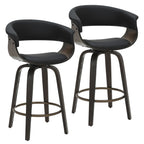Tabouret de bar Holt 26 po pivotant, ensemble de 2