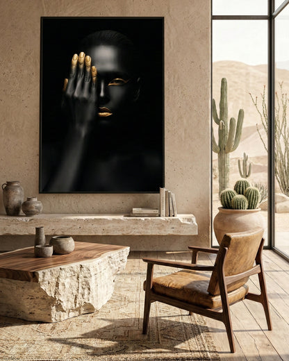 ONE EYE 3D Wall Art with Metal Frame