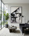 Tableau mural PAINO avec cadre en métal 