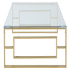 Eros Rectangular Tempered glass top Coffee Table
