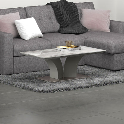 Napoli Rectangular Coffee Table in Light Grey