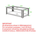 Estrel Rectangular Coffee Table