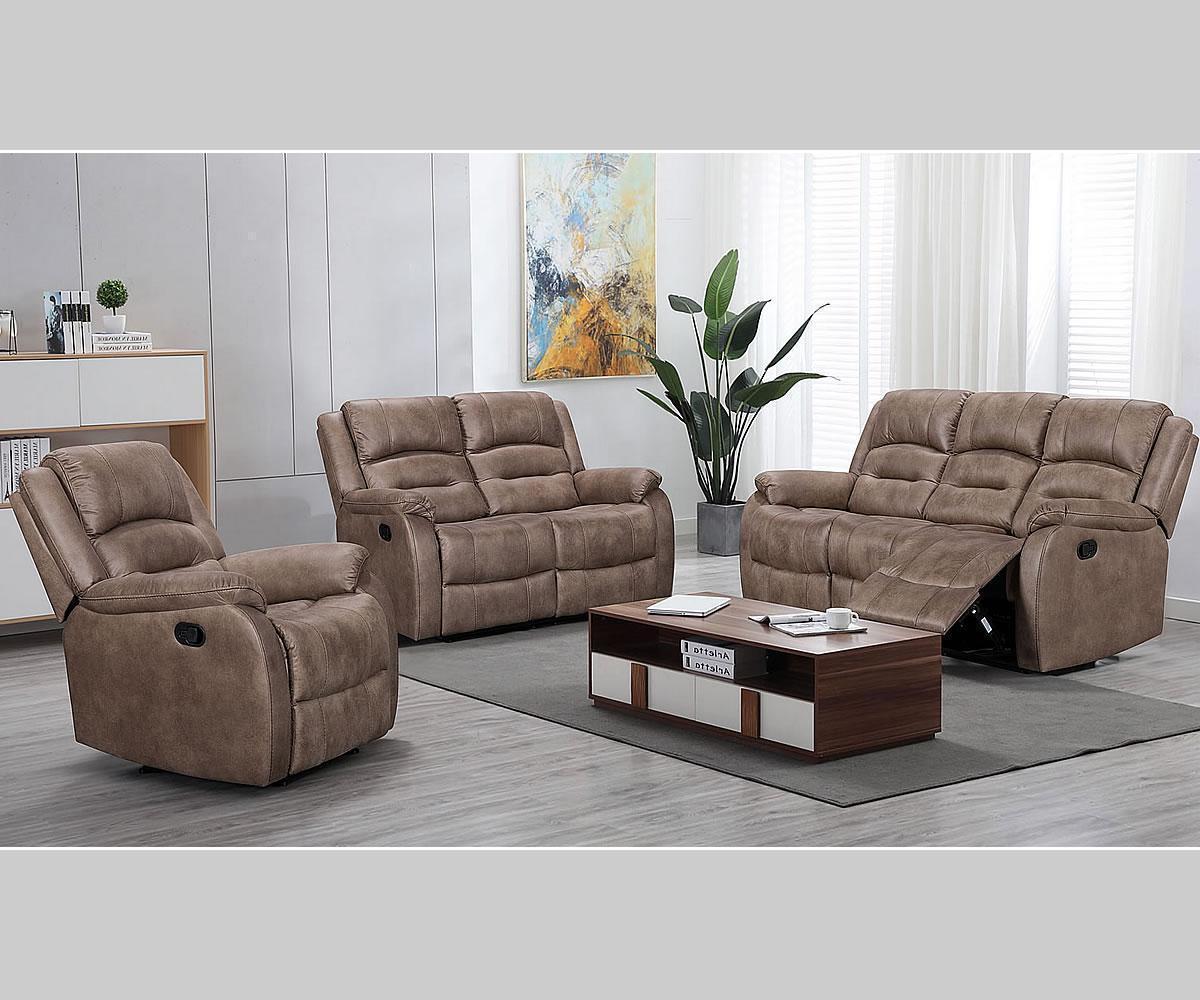 Larissa Manual Recliner Sofa Set