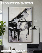 Tableau mural PAINO avec cadre en métal 