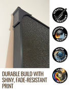 Durable 3D horse wall art frame with scratch, water and fade resistance